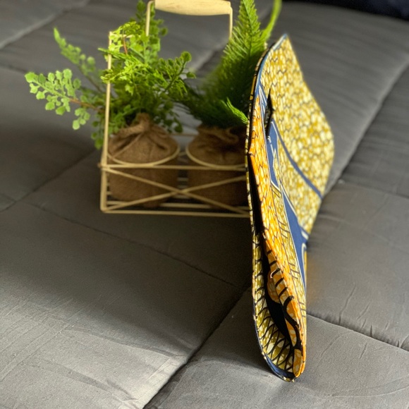 Custom African print clutch purse - Picture 3 of 6